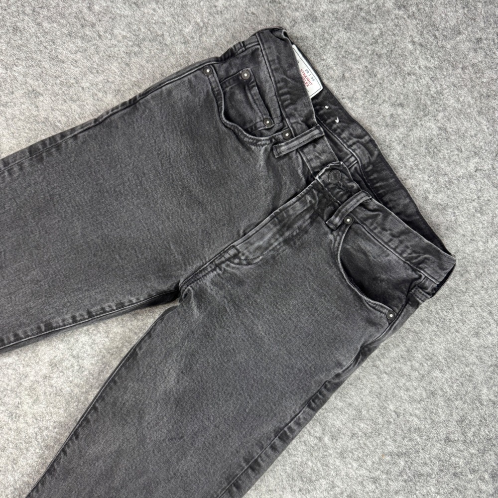 Gap Mens Straight GapFlex Jeans Black Wash 28x30 S/786909-00
